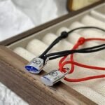 Louis Vuitton Silver Lockit Bracelet Red Qa5078 - Image 7