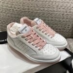 Chanel Runner Trainer Sneakers White And Pink G35934 - Image 2
