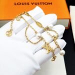 Louis Vuitton Blooming Pearls Bracelet Gold M1684A - Image 6