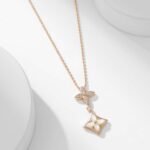 Louis Vuitton Color Blossom Double Star Necklace Q94676 - Image 3