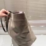 Prada Tessuto Synthetic Tote Bag Beige 35Cm - Image 3