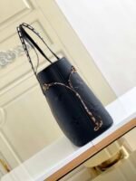 Louis Vuitton Bolsa Neverfull Mm Black 31Cm M45856 - Image 6