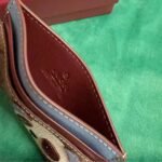 Gucci Bi-Color Gg Card Case With Panda Detail Beige Ebony 11Cm - Image 5