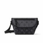 Louis Vuitton Pulse Wearable Wallet Monogram Eclipse Canvas 15Cm M12806
