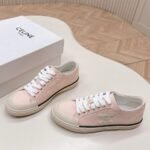 Celine Alan Sneaker With Triomphe In Canvas Rosewood 363675148C 24Rw - Image 2