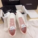 Chanel Runner Trainer Sneakers White And Pink G35934 - Image 7