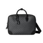 Gucci Gg Emblem Medium Briefcase Black 40Cm ‎821149 Faed4 1000