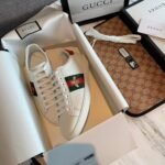 Gucci Ace Embroidered Sneaker Bee White 429446 02JP0 9064 - Image 7