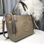 [Super Vip 1:1] Gucci Soho Small Top Handle Bag Beige 35Cm - Image 3