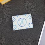 Louis Vuitton Lv By The Pool Victorine Wallet Blue 12Cm M83623 - Image 3