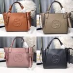 [Super Vip 1:1] Gucci Soho Small Top Handle Bag Beige 35Cm - Image 6
