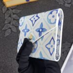 Louis Vuitton Lv By The Pool Victorine Wallet Blue 12Cm M83623 - Image 6