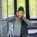 Chanel 24B Full CC Scarf Grey And Black 180Cm - Image 8