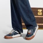 Louis Vuitton LV x The Darjeeling Limited LV Tilted Sneaker Blue 1AJTLH - Image 8