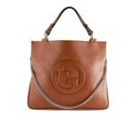 Gucci Blondie Small Tote Bag Brown 30Cm