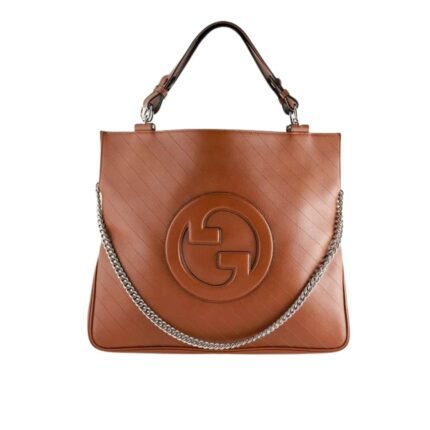 Gucci Blondie Small Tote Bag Brown 30Cm