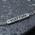 Louis Vuitton Lv Id Necklace Silver M01154 - Image 7