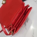 Saint Laurent Le Maillon Satchel In Smooth Leather Red - Image 5