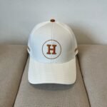 Hermes Baseball Cap White H Logo - Image 2