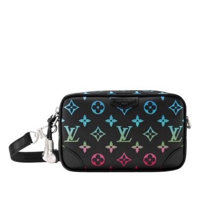 Louis Vuitton Trocadero Wearable Wallet Gradient Monogram Black 20Cm