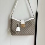 Gucci Padlock Gg Medium Shoulder Bag White 29Cm - Image 9