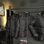 Louis Vuitton Monogram Puffer Jacket Black 1Agaem - Image 9