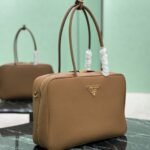 Prada Large Top Handle Bag Caramel 35Cm 1Bb128 2Dkv F03V8 V Ono - Image 3