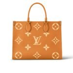 Louis Vuitton Onthego MM Tote Bag Orange 35Cm M45982