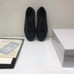 Gucci Women’S Leather Top Sneaker Black - Image 10