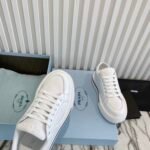 Prada Macro Re-Nylon And Brushed Leather Sneakers White 2Eg3763Lf5F0009 - Image 9