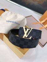 Louis Vuitton Lv Ceinture Initiales Reversible Gold 4Cm - Image 7