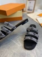 Louis Vuitton Appeal Flat Mules Slides Black 1A95T8 - Image 10