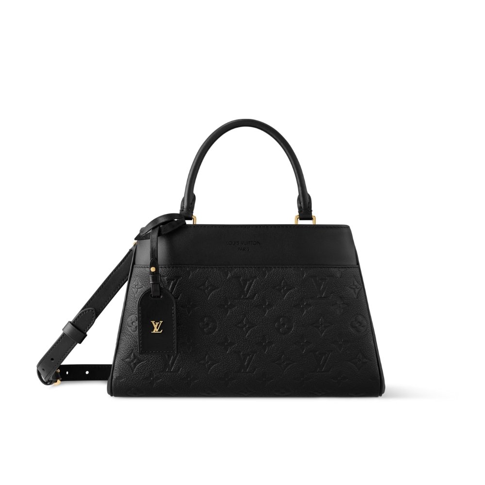 3-3 Louis Vuitton Avenue PM Black 30Cm M25577 - Image 1