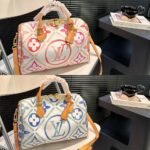 Louis Vuitton Speedy Bandoulière 25 Other Monogram Canvas Lagoon 25Cm M11264 - Image 3