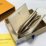 Louis Vuitton Wallet Cléa Monogram Empreinte Begie 11Cm M83481 - Image 8