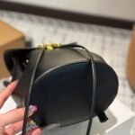 Celine Backpack Celine Bonnie In Smooth Black 25Cm 118703Ggt 38No - Image 5