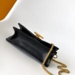 Louis Vuitton Wallet On Chain Go 14 Black M13139 - Image 5