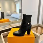 Louis Vuitton Silhouette Ankle Boot Black 1Adaqz - Image 3
