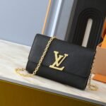 Louis Vuitton Pochette Louise Bag Black 22Cm M23756 - Image 2