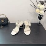 Chanel Sandals White G46192 B18985 Naccu - Image 3