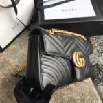 Gucci Marmont Matelassé Mini Bag 446744 Dtdit 1000 - Image 5