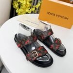 Louis Vuitton X Takashi Murakami Bom Dia Flat Comfort Mule Brown 1Ahm03 - Image 2