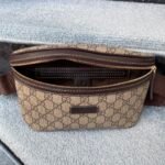 Gucci Gg Supreme Canvas Belt Bag Beige Ebony 18Cm 233269 Fcigx 8588 - Image 5