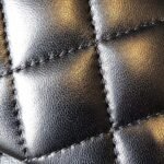 Chanel Classic 11.12 Handbag Gold Tone Metal Black 25Cm A01112 Y01295 94305 - Image 6