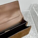 [Super Vip 1:1] Prada Soft Sound Medium Suede Shoulder Bag Brown 28Cm Bn023 2C4S F0324 V Too - Image 5