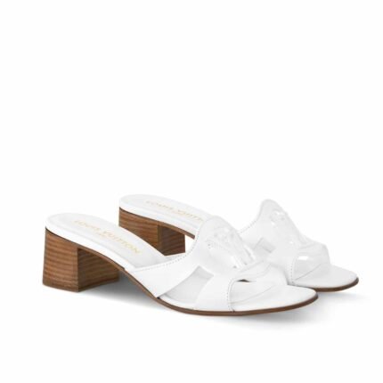 Louis Vuitton Lv Isola Mule White 1Acg5P