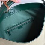 Gucci Beatrix Large Tote Bag Green Suede 40Cm - Image 6