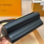 Louis Vuitton Twist MM Monogram Jacquard Black 23Cm - Image 7