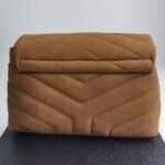 Saint Laurent Loulou Small Shoulder Bag In Suede 22Cm - Image 3