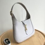 Gucci Jackie 1961 Medium Tote Bag Light Grey Leather 27Cm 782849 Aaddx 1741 - Image 2